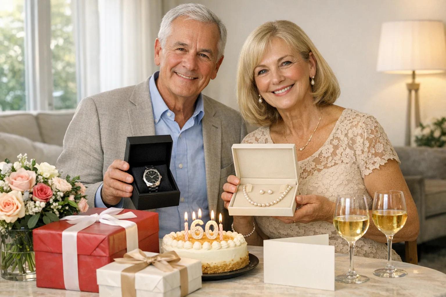 Jaki wybrać prezent na 60 urodziny dla niego i dla niej? Ekspercki przewodnik z przykładami i tabelami
