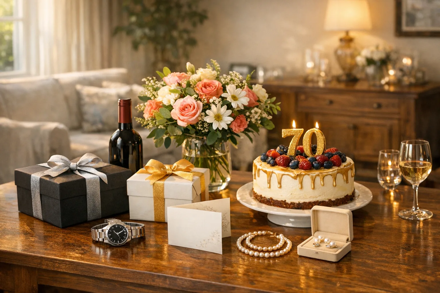 Jaki wybrać prezent na 70 urodziny dla niego i dla niej? Przewodnik eksperta od trafionych upominków