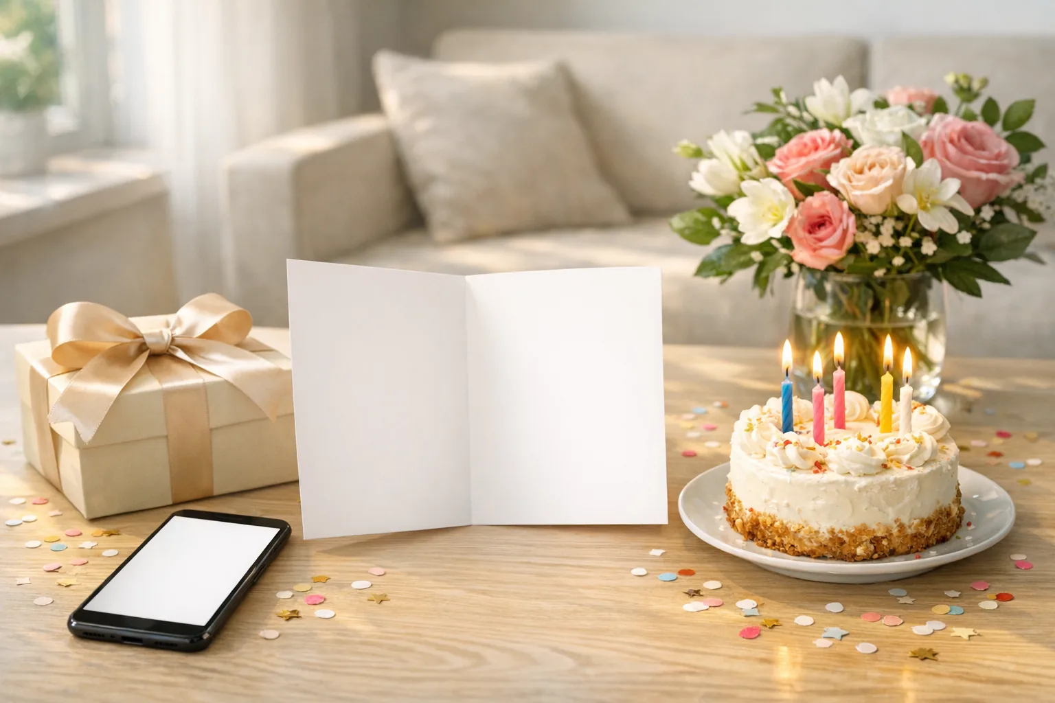 Krótkie życzenia na urodziny do kartki, SMS-a i prezentu