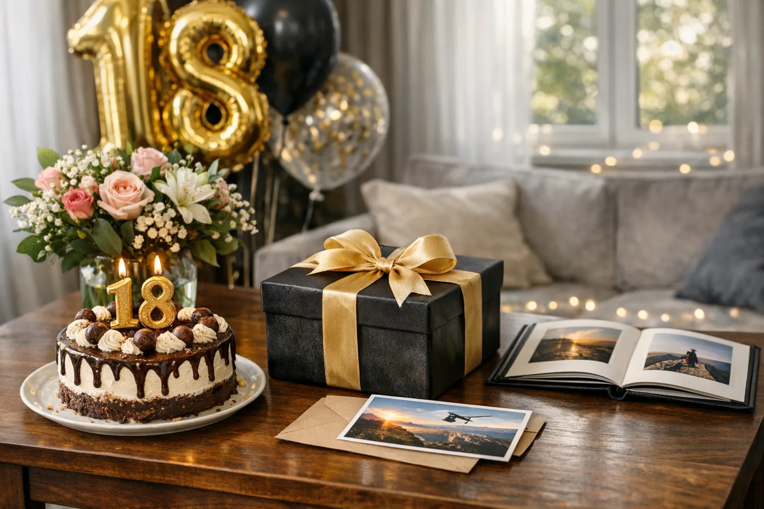 Prezent na 18 urodziny od rodziny, który nie jest kopertą