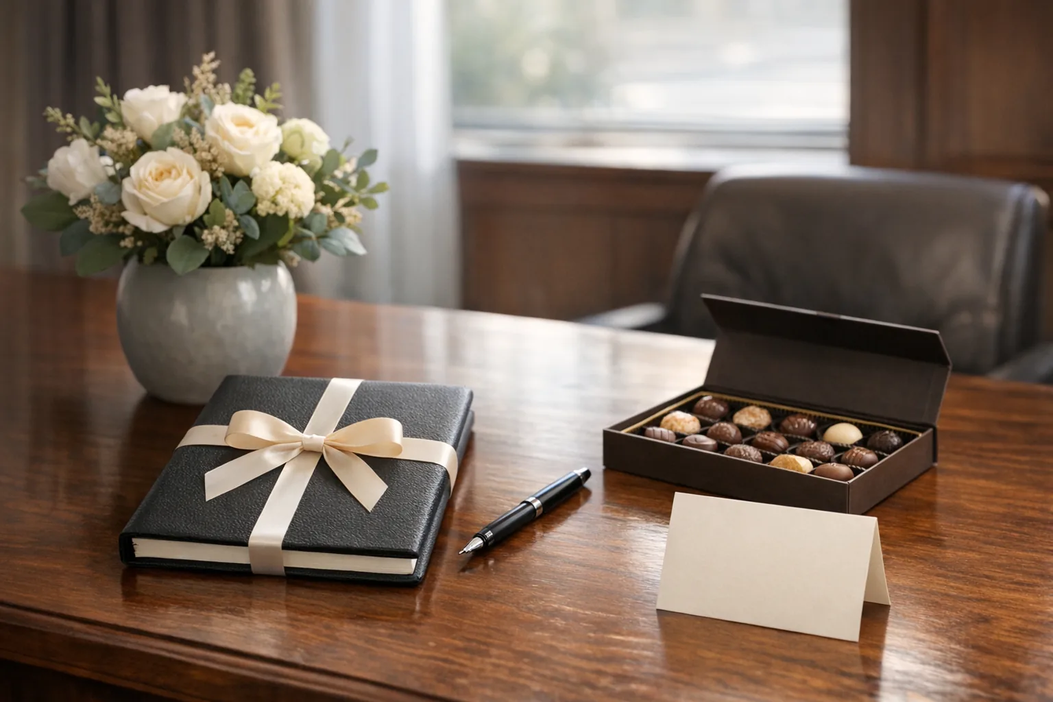 Prezent na urodziny dla szefa, który jest elegancki i bezpieczny